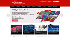 Desktop Screenshot of mscsoftware.ru